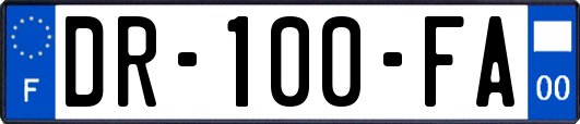 DR-100-FA