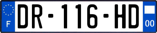 DR-116-HD