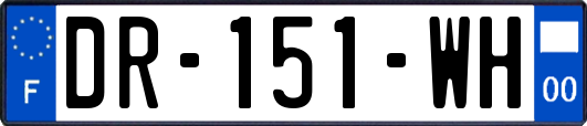 DR-151-WH