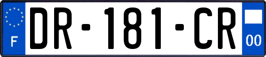 DR-181-CR