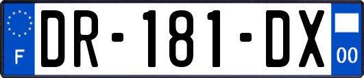 DR-181-DX