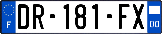 DR-181-FX