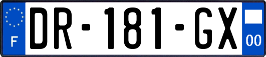 DR-181-GX