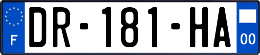 DR-181-HA