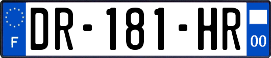 DR-181-HR