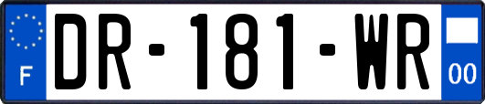 DR-181-WR