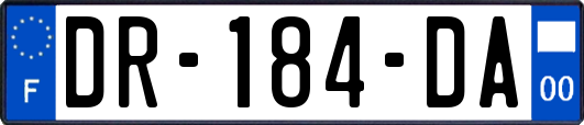 DR-184-DA