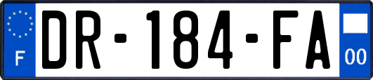 DR-184-FA