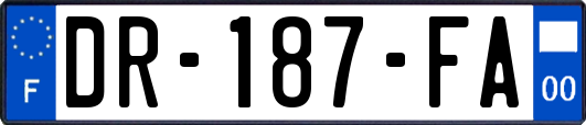 DR-187-FA