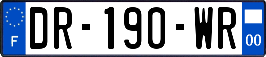 DR-190-WR