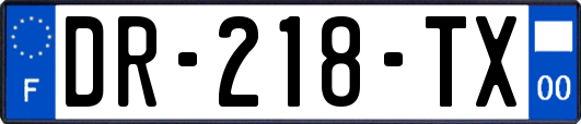 DR-218-TX