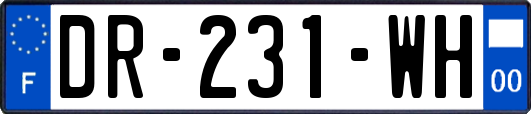 DR-231-WH
