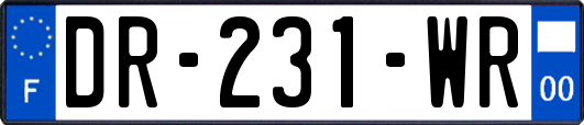 DR-231-WR