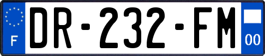 DR-232-FM