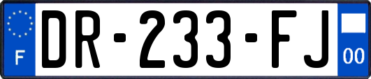DR-233-FJ