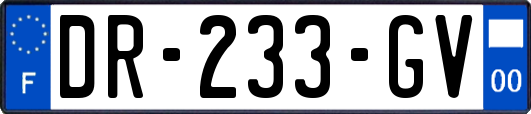 DR-233-GV