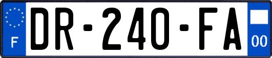 DR-240-FA