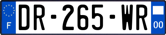 DR-265-WR