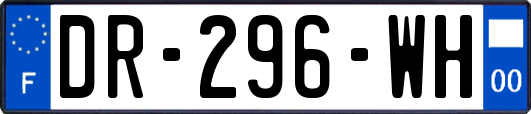 DR-296-WH