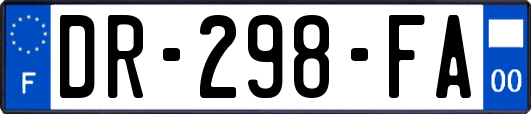 DR-298-FA