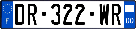 DR-322-WR