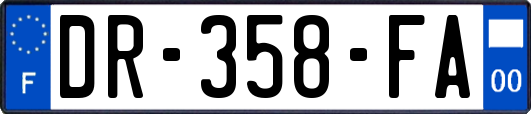 DR-358-FA