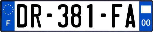 DR-381-FA