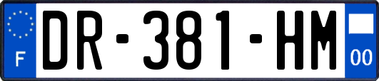 DR-381-HM