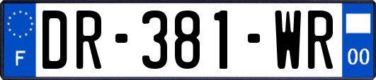 DR-381-WR