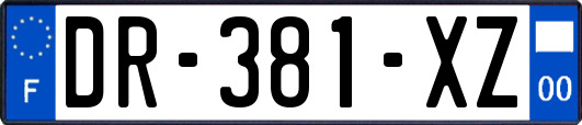 DR-381-XZ