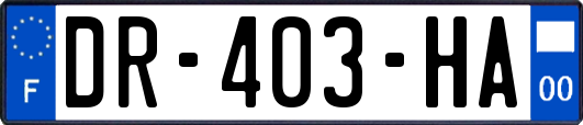 DR-403-HA