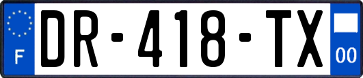 DR-418-TX