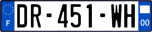 DR-451-WH