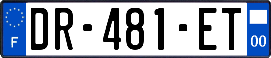 DR-481-ET