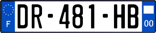 DR-481-HB