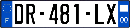 DR-481-LX
