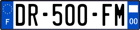 DR-500-FM