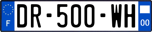 DR-500-WH