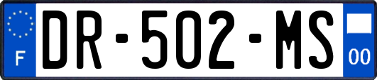 DR-502-MS