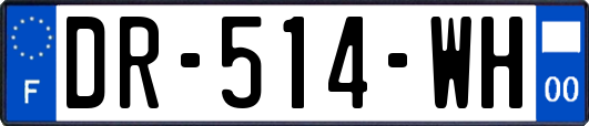 DR-514-WH
