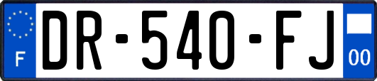DR-540-FJ