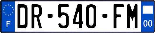 DR-540-FM