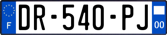 DR-540-PJ