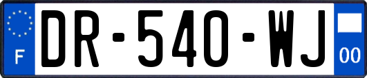 DR-540-WJ