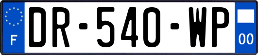 DR-540-WP