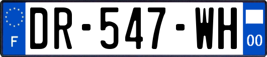 DR-547-WH