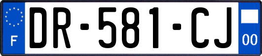 DR-581-CJ