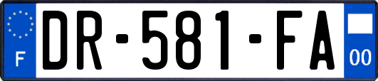 DR-581-FA