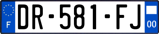 DR-581-FJ