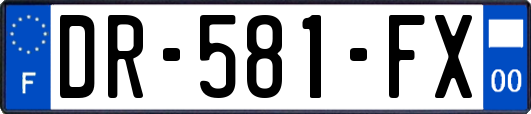 DR-581-FX